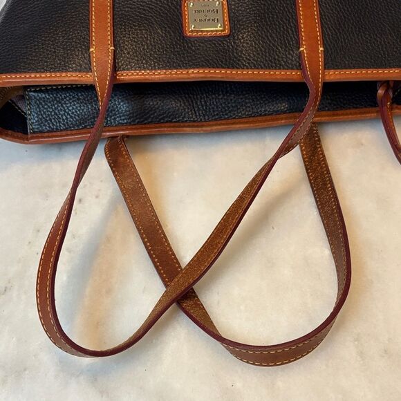 Dooney & Bourke Purse Handbag Pocketbook Pebbled Leather Charleston Tote Bag - Picture 11 of 16